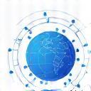 Icon representing local presence with global standards